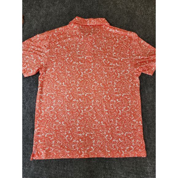 Callaway Golf Opti-Dri  Men's Polo Shirt Large Coral Chic NWT - Picture 2 of 12
